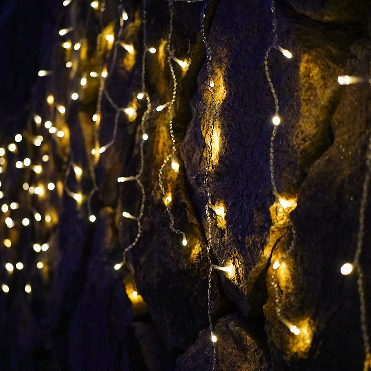 LOUNGE YARD Solar String Lights Outdoor 29.5FT 360 LED , Waterproof 8 Modes with Dimmer and Timer Solar Patio Lights for Patio — product view 1