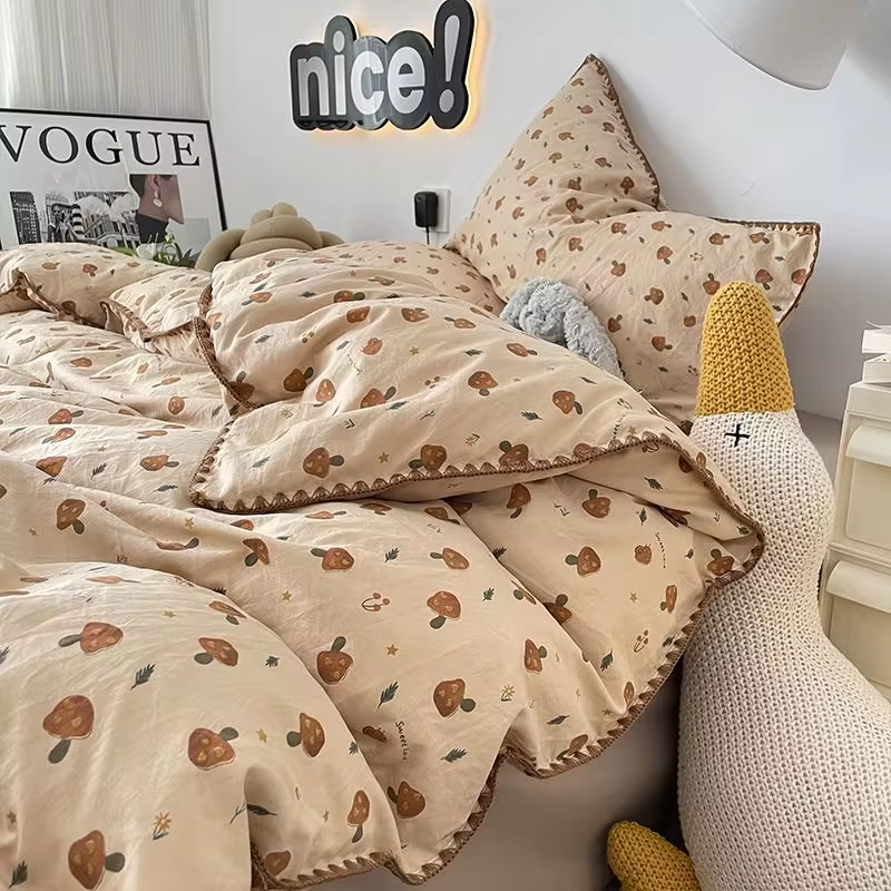 LoungeYard | Mushroom Bed Linen Set — product view 6