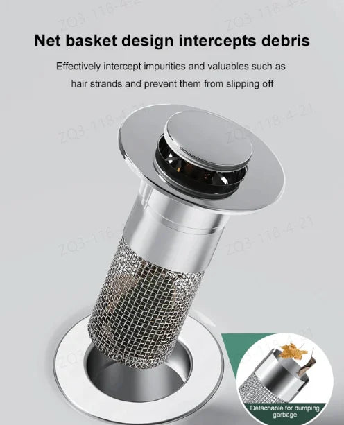 LoungeYard | Stainless Steel Floor Drain Filter — product view 4