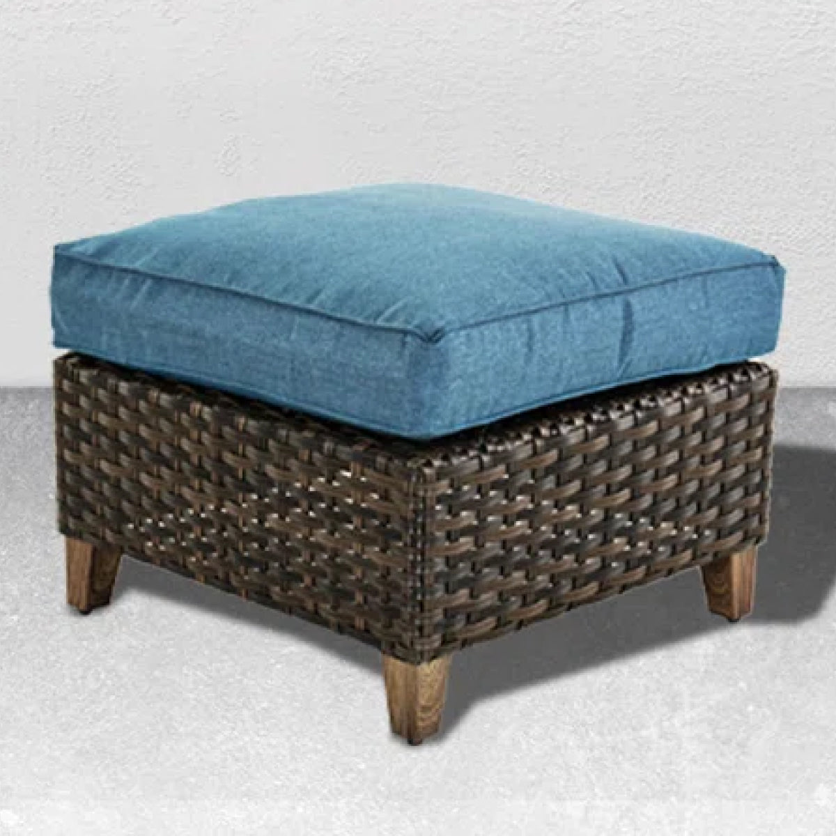 LOUNGE YARD Outdoor Patio Ottoman Footstool Rest Set — product view 6