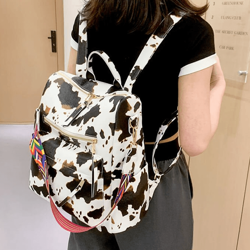 LoungeYard | Vintage PU Leather Backpack — product view 7