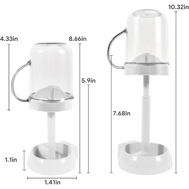 LoungeYard | Toothbrush Holder with Dust Cover & Wash Cup — product view 6