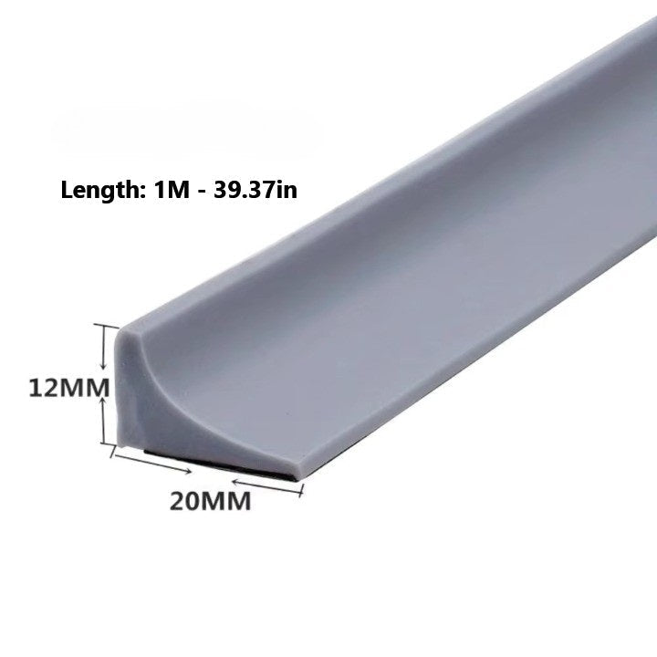 LoungeYard | Bathroom Water Stopper Flexible Silicone Barrier — product view 5