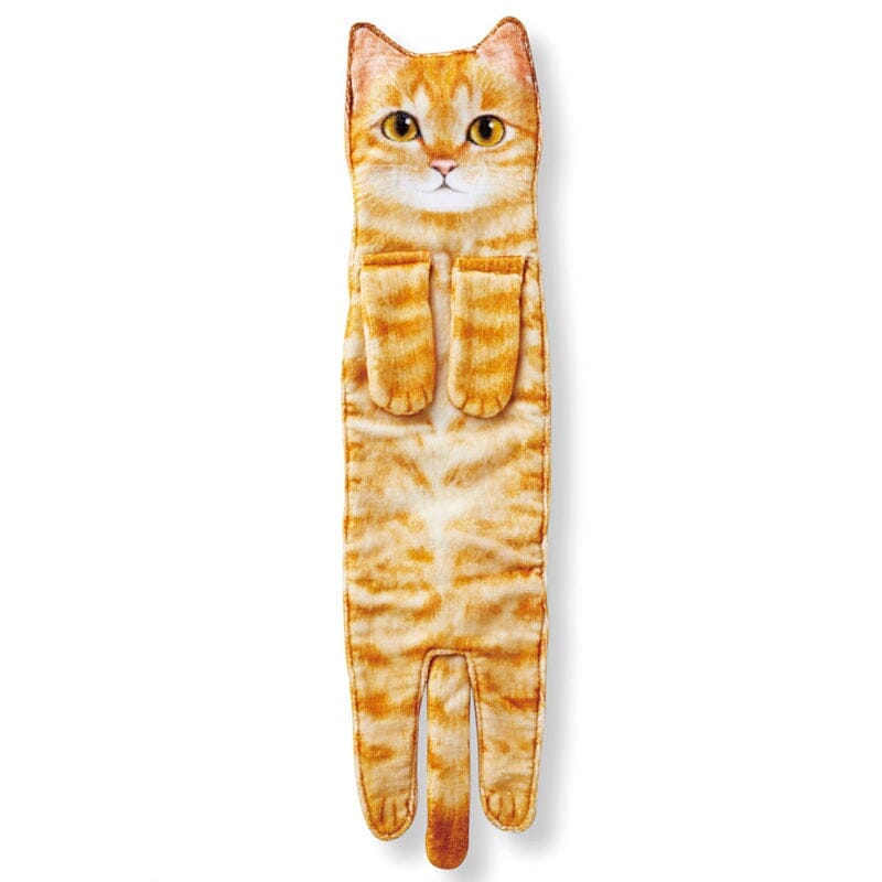 LoungeYard | Cute Cat Hand Towel — product view 1