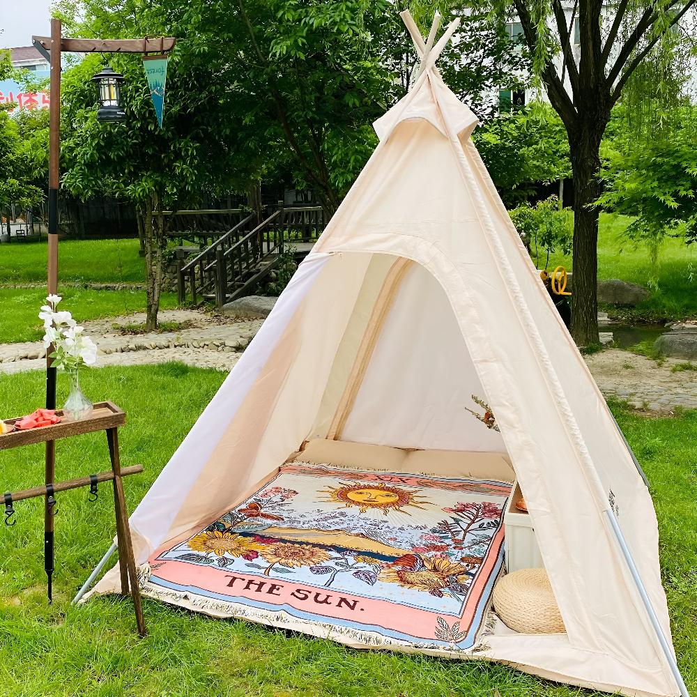 LoungeYard | Boho Sun Tapestry Blanket — product view 7