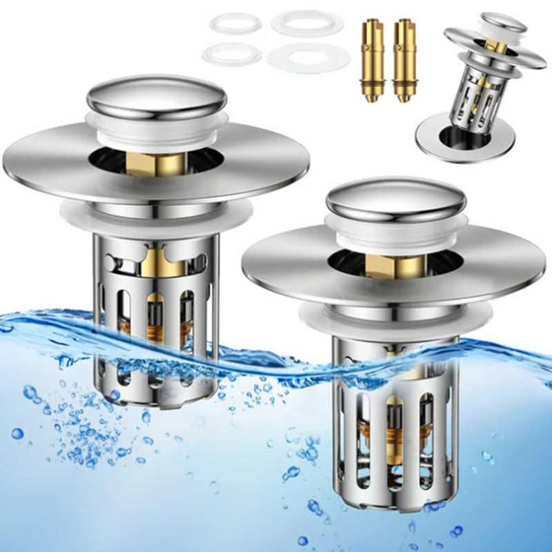LoungeYard | 2-in-1 Bathroom Pop-Up Sink Stopper — product view 1