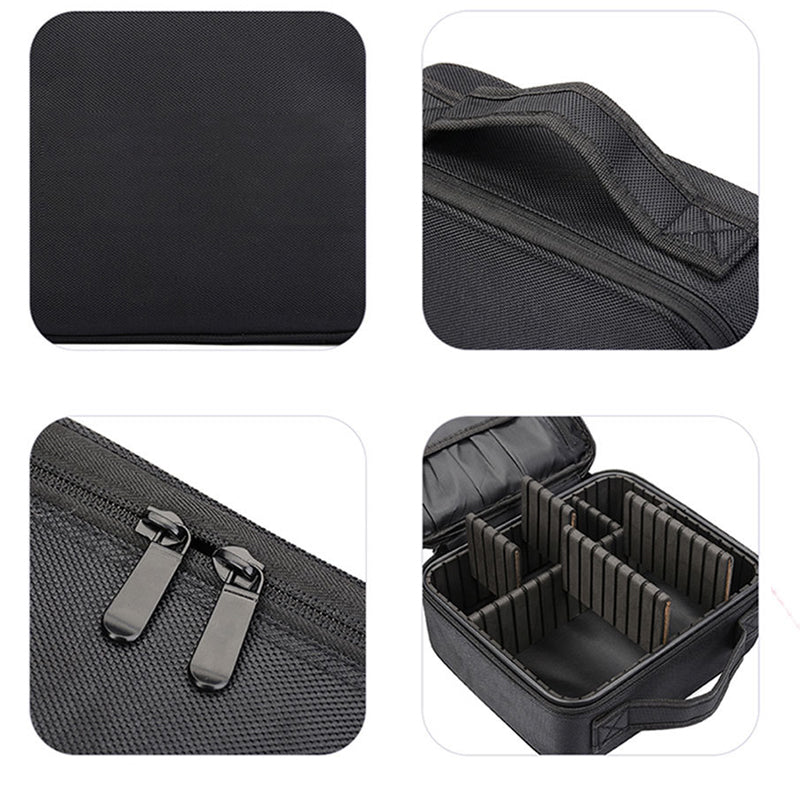 Makeup Cosmetic Storage Case with Adjustable Compartment | LoungeYard — product view 5