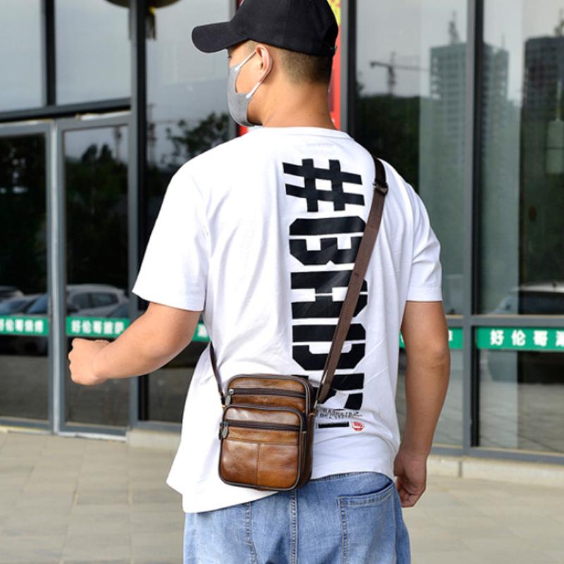 LoungeYard | Vintage Shoulder Bag for Men — product view 6