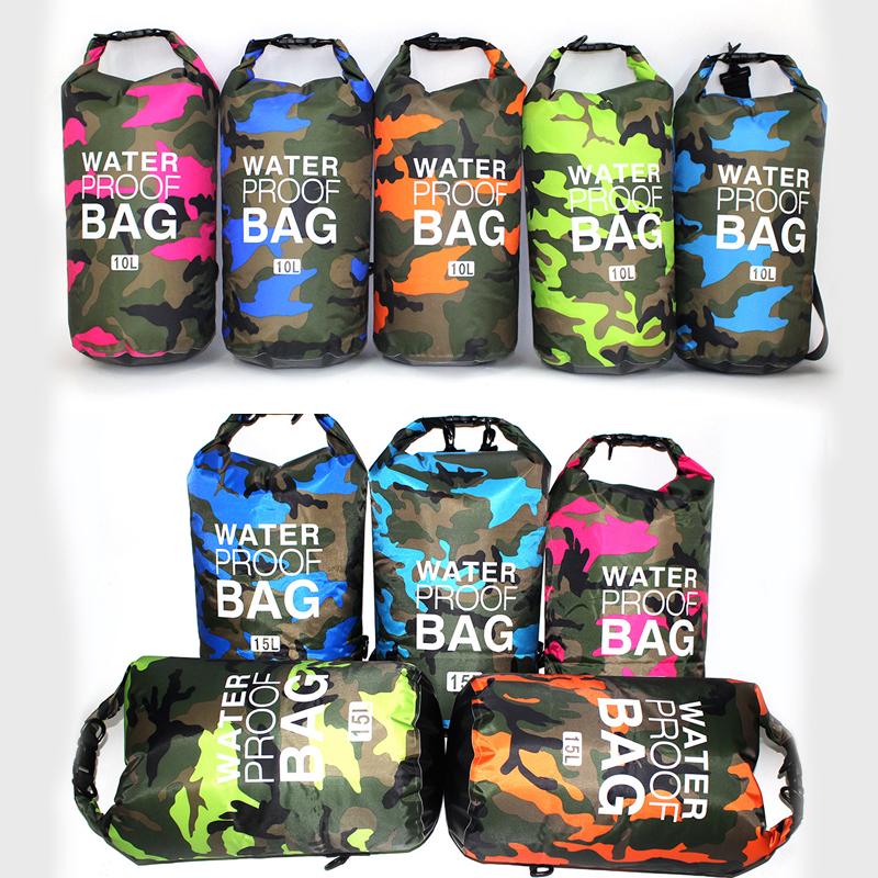 LoungeYard | Camouflage Pattern Outdoor Waterproof Bag — product view 1