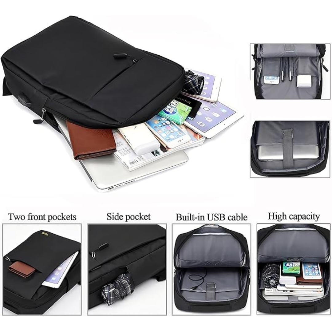 LoungeYard | Anti-Theft Backpack – Sleek Security for Your Belongings — product view 6