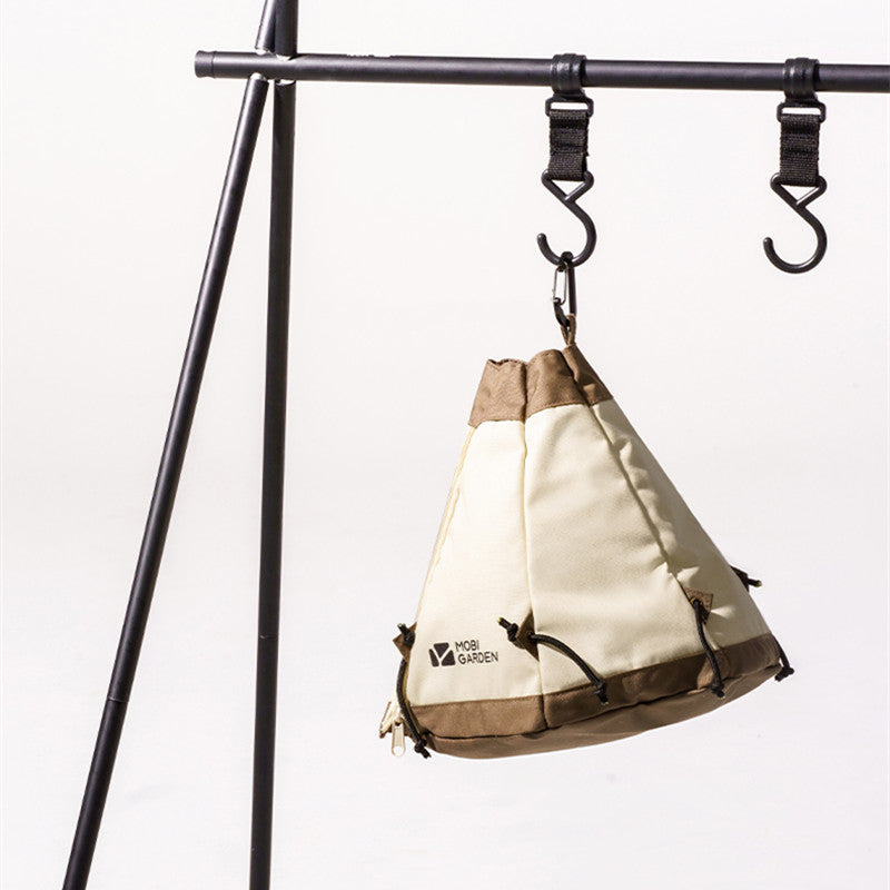 LoungeYard | Tent-Shaped Waterproof Tissue Box Roll Holder — product view 2