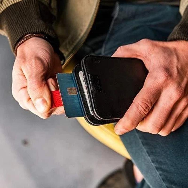 Men's Extra Thin Leather Wallet | LoungeYard — product view 6