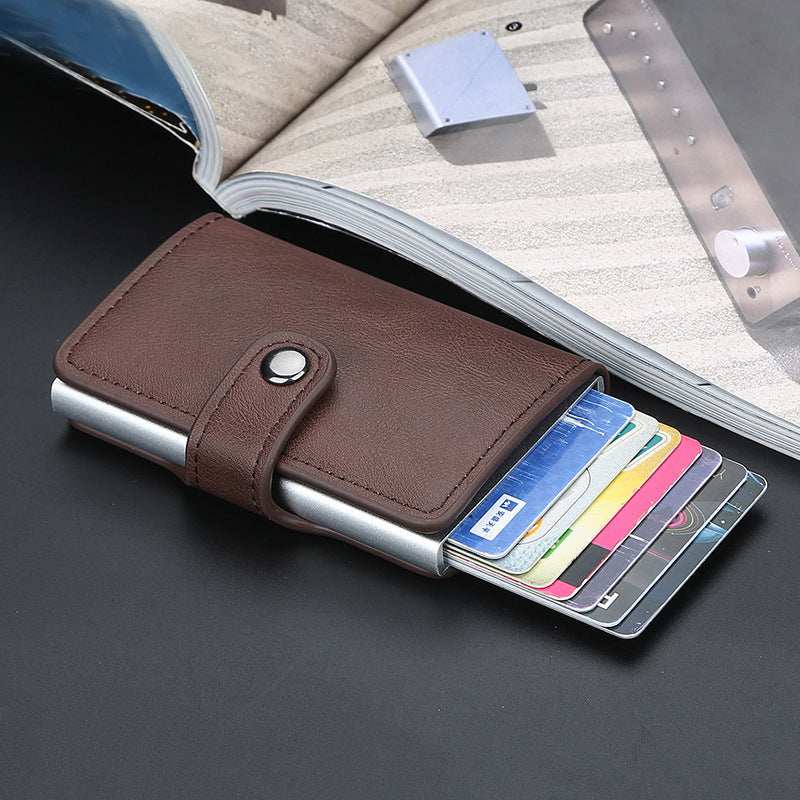 LoungeYard | RFID Protection Leather Purse — product view 6