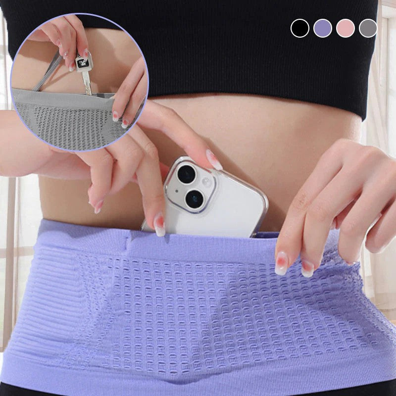 LoungeYard | Multifunctional Knit Breathable Concealed Waist Bag — product view 7