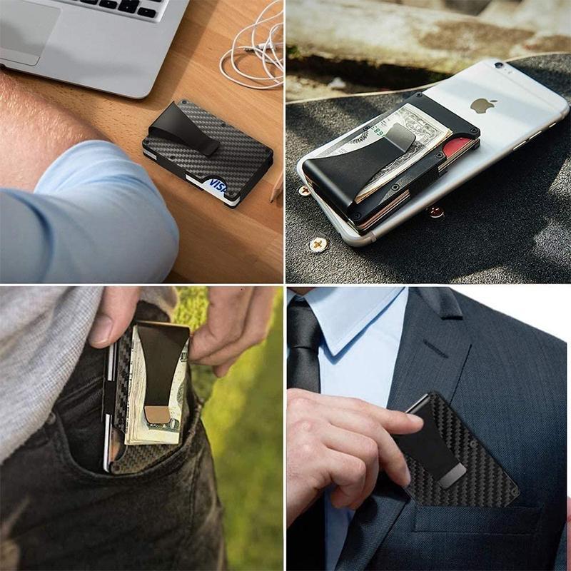 LoungeYard | Ridge Carbon Fiber Wallet — product view 4