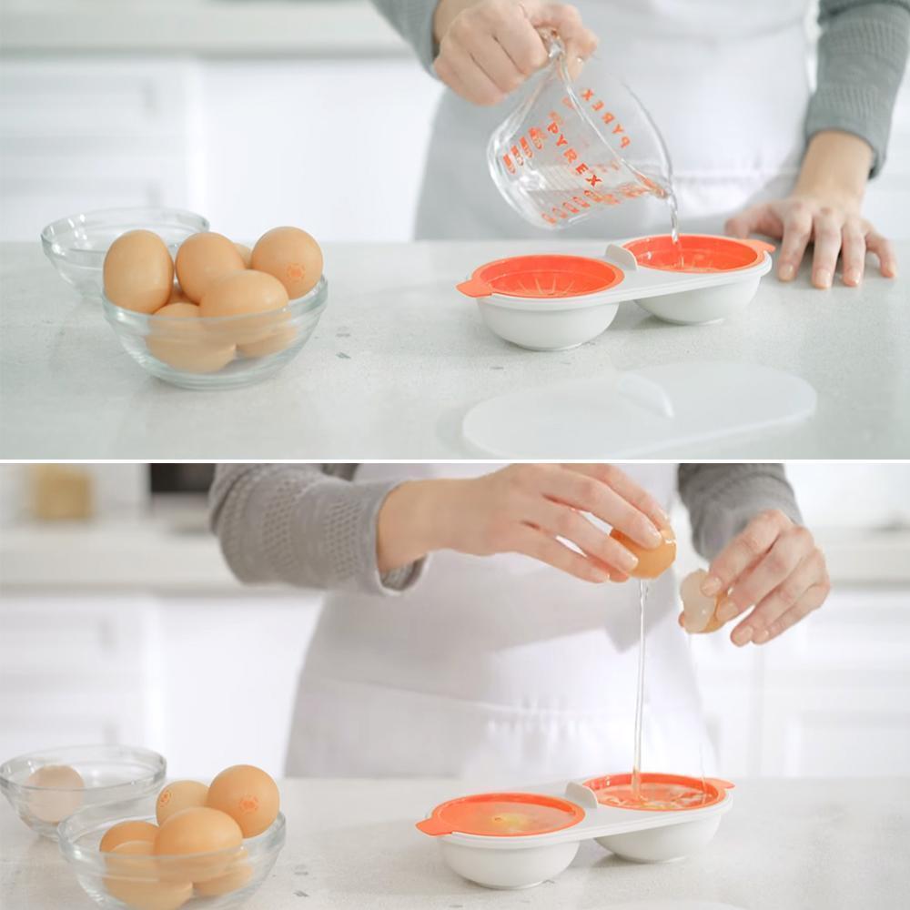 LoungeYard | Double Microwave Egg Cooker — product view 2