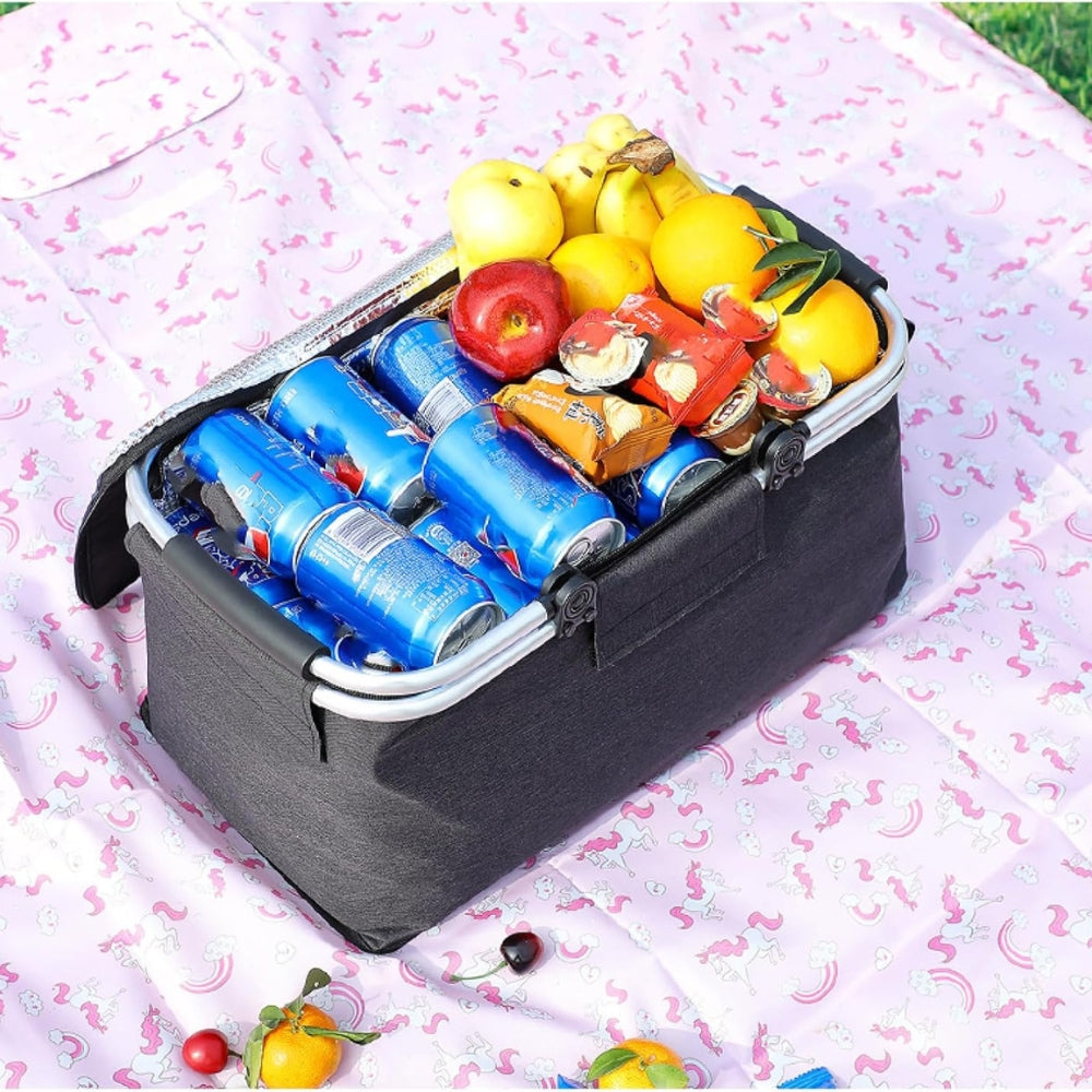 LoungeYard | Collapsible Leakproof Picnic Basket — product view 4