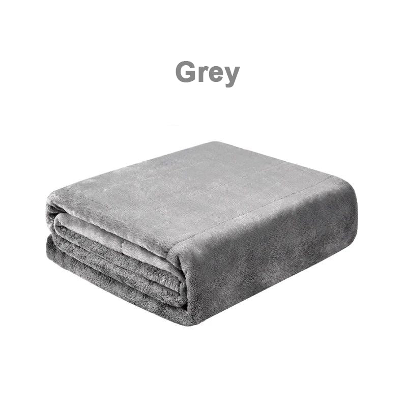 LoungeYard | Electrically heated flannel blanket with USB charging — product view 1