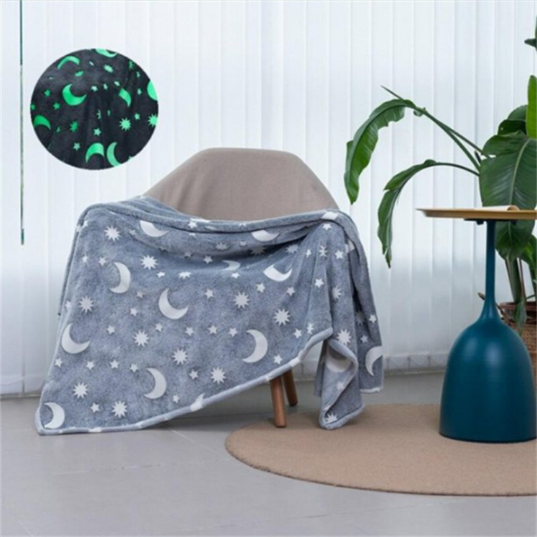 LoungeYard | Glow In The Dark Kids Blanket — product view 1