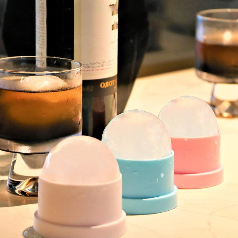 Silicone Stackable Circular Ice Hockey Ball Maker Mold | LoungeYard — product view 6
