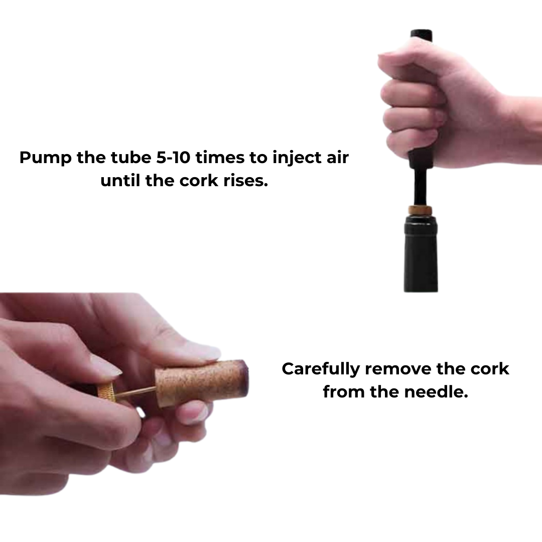 WineLuxe Air Pressure Wine Aerator – Stainless Steel & Ergonomic Design — product view 5