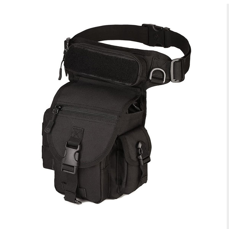 LoungeYard | Nylon Waterproof Men Tactical Waist Pack Leg Travel Belt Bag — product view 1
