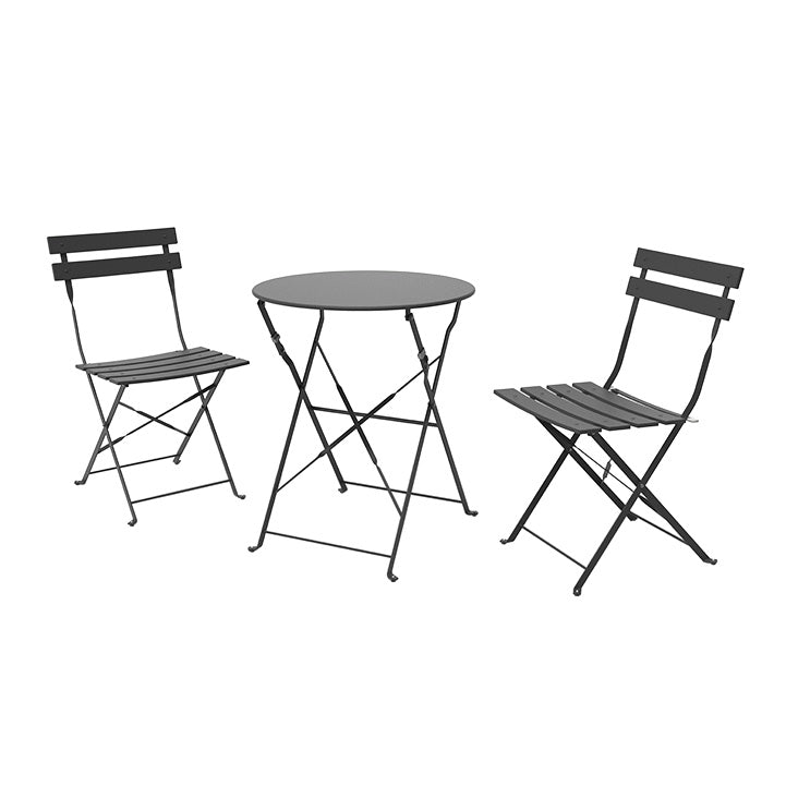 LOUNGE YARD Outdoor Premium Steel 3-Piece Foldable Patio Sets — product view 7