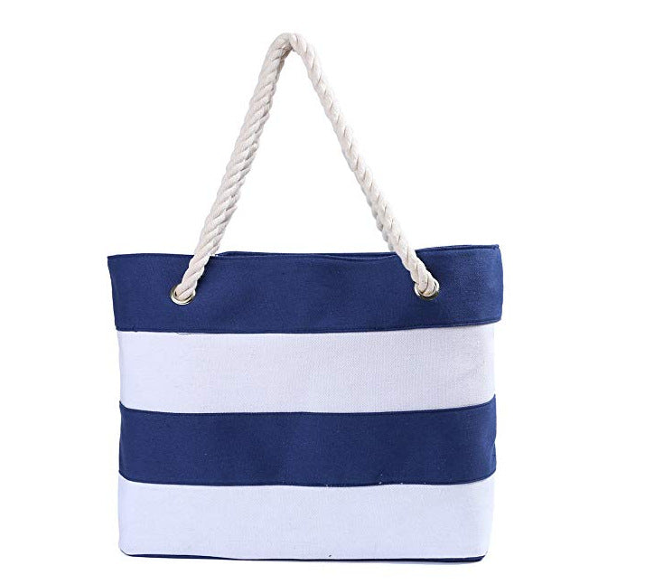 Spacious beach bag with maritime look LoungeYard — product view 1