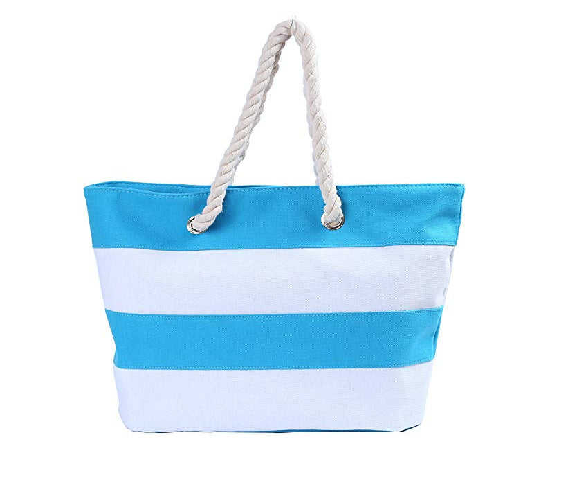 Spacious beach bag with maritime look LoungeYard — product view 4