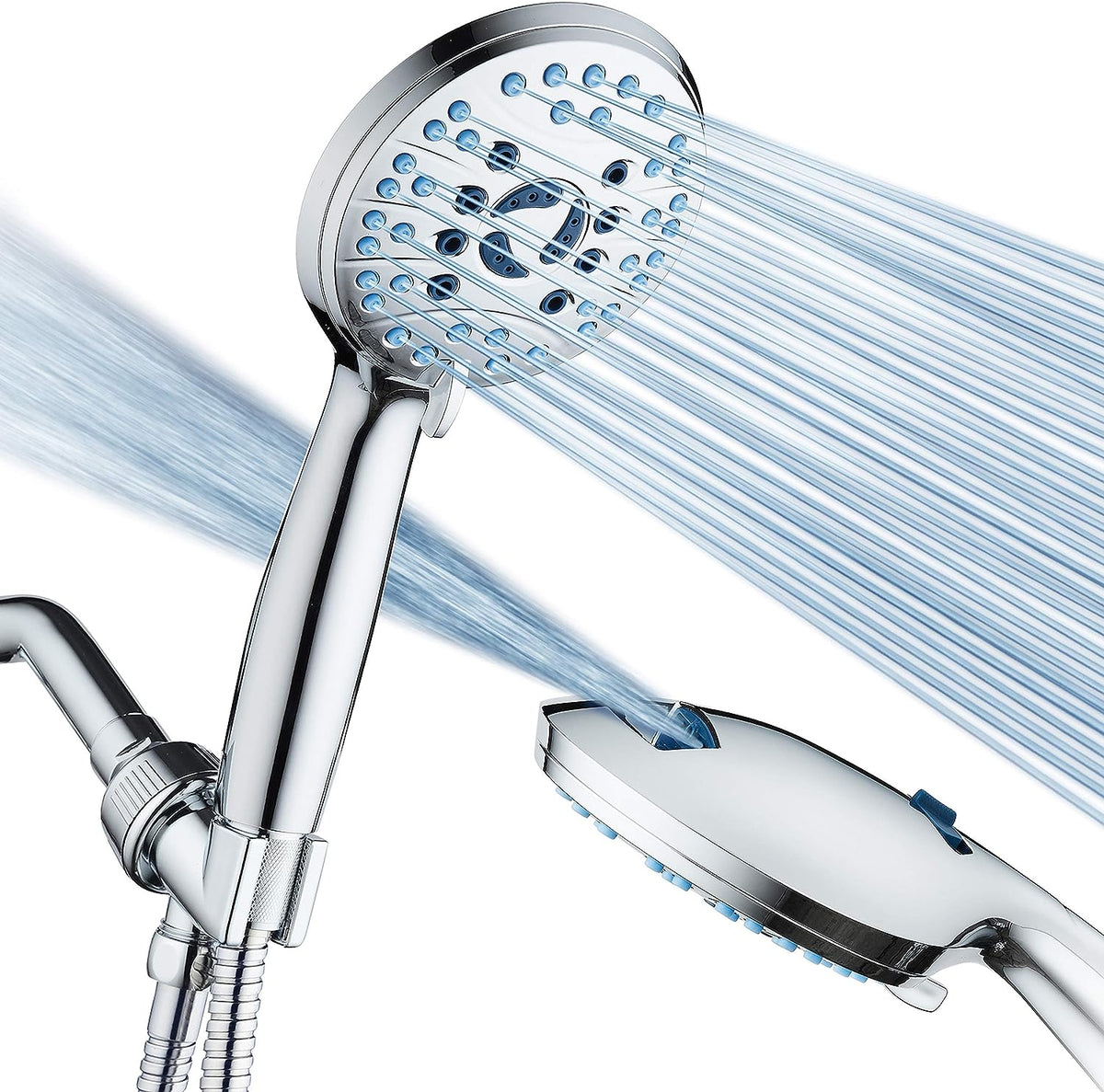 LoungeYard | Shower Head Adjustable High Pressure Chrome Set — product view 1