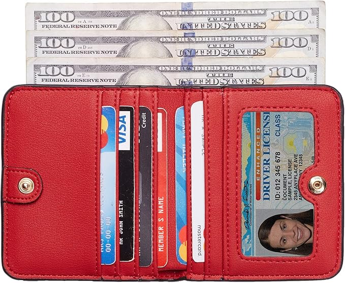 Luxury RFID-Blocking Ladies Wallet LoungeYard — product view 3
