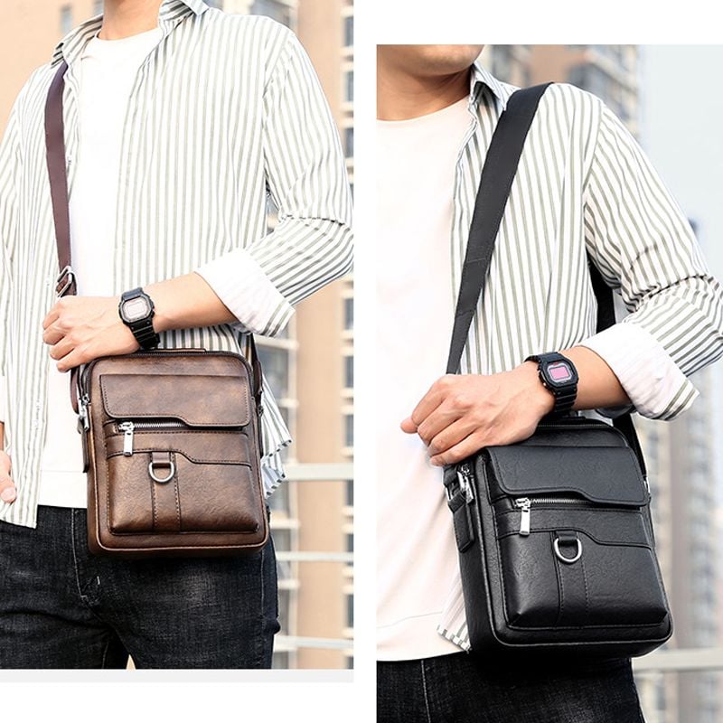 LoungeYard | Men’s Portable Messenger Bag — product view 5