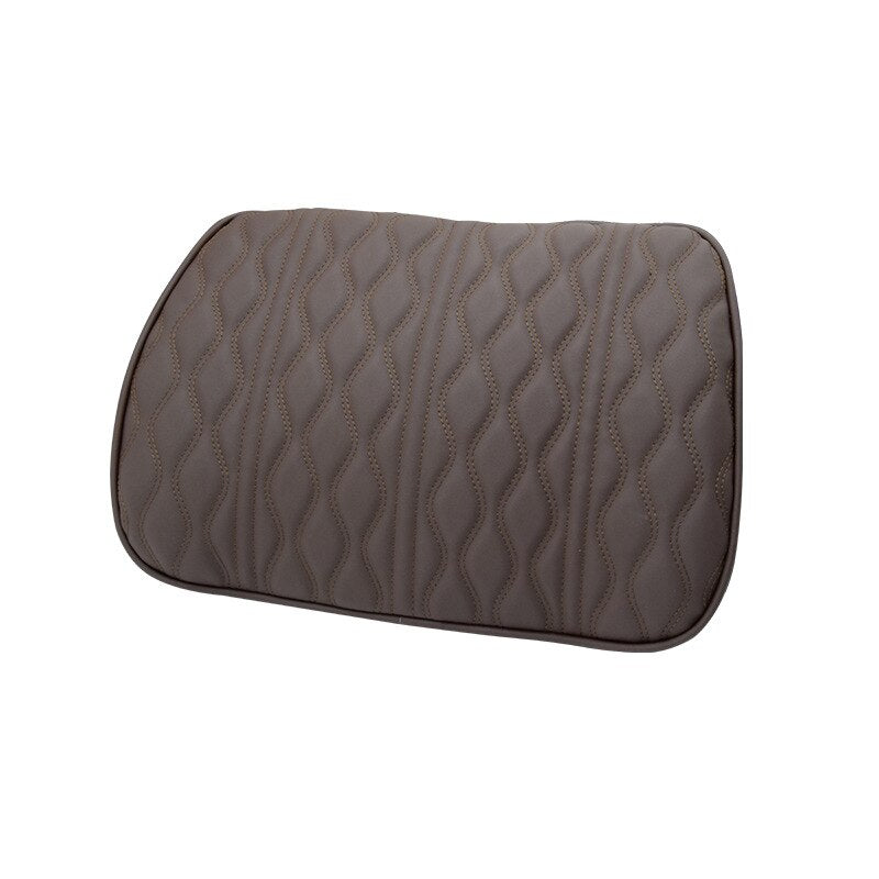 LoungeYard | Travel Pillow Set Leather with Memory Function — product view 3