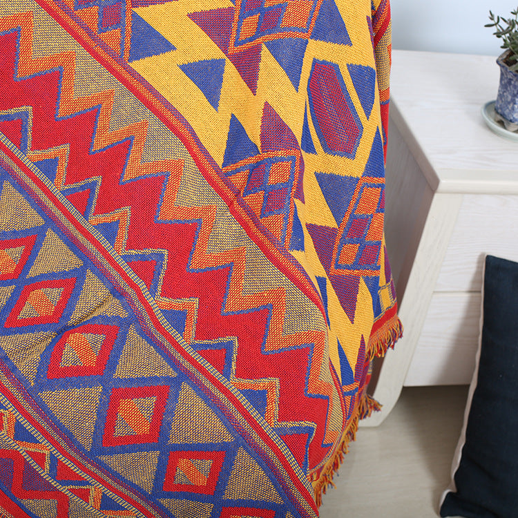 Artistic Woven Throw Blanket — product view 2