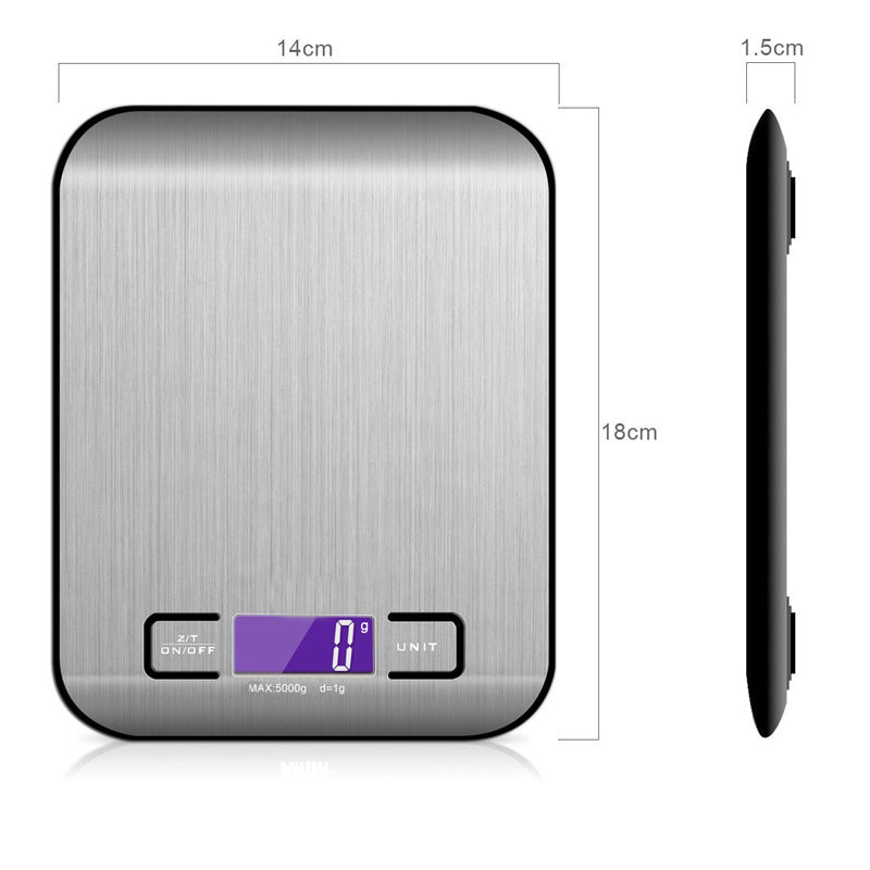 Stainless Steel Precision Digital Kitchen Scale — product view 1