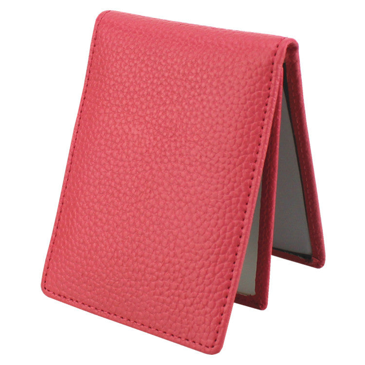 Chic Textured Leather Card Wallet — product view 2