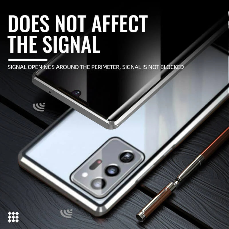 Magnetic Samsung Glass Case | Double-Sided Tempered Glass — product view 4