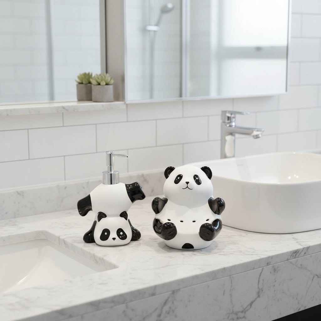 LoungeYard | Flexible Panda Soap Dispenser — product view 1