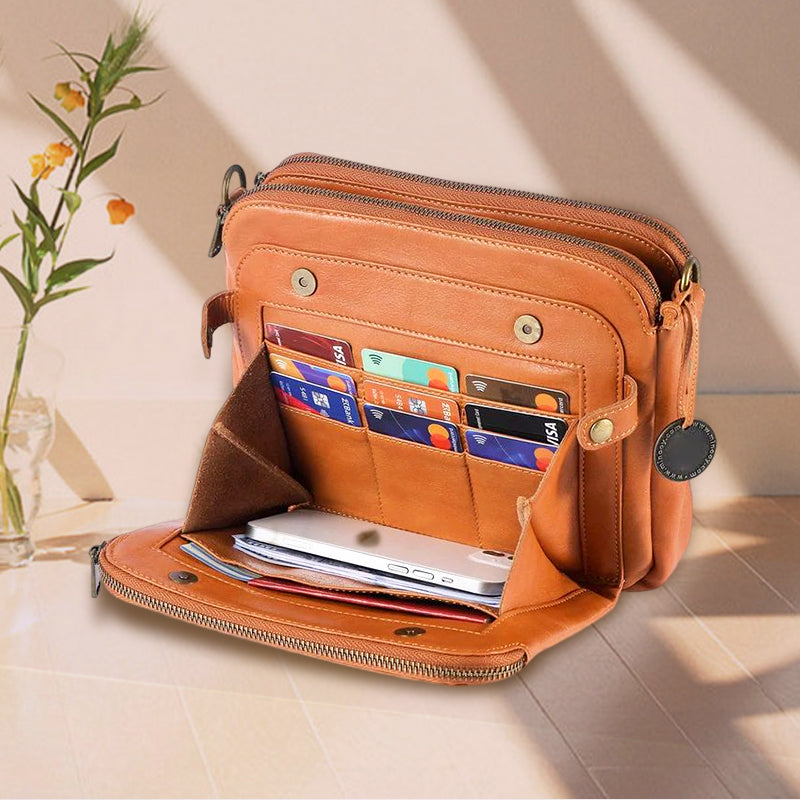 LoungeYard | Three-Layer-Crossbody-Shoulder- & Clutch-Bag — product view 6
