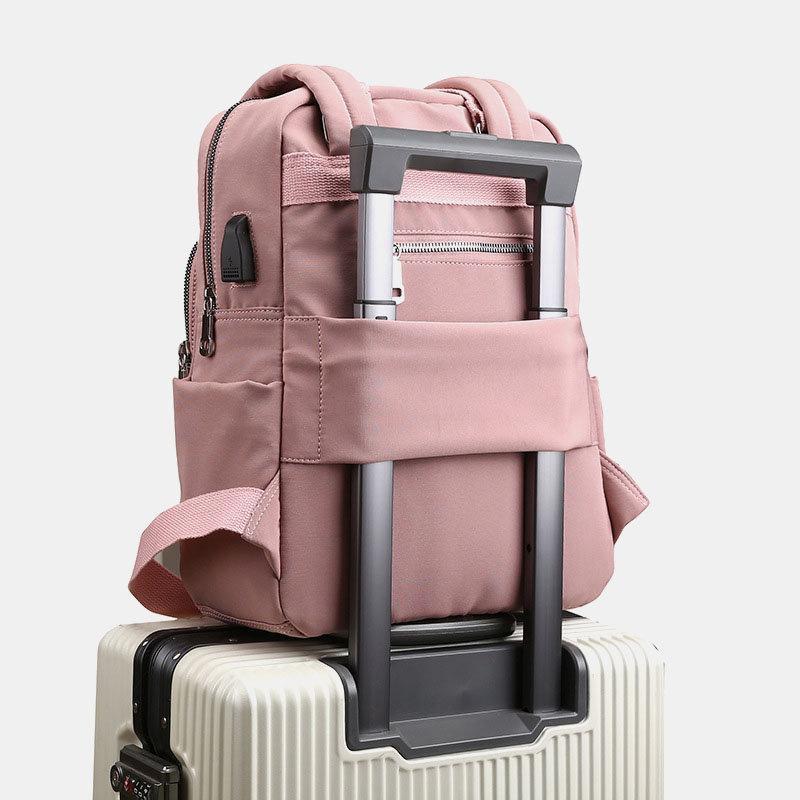 LoungeYard | USB charging laptop backpack — product view 3
