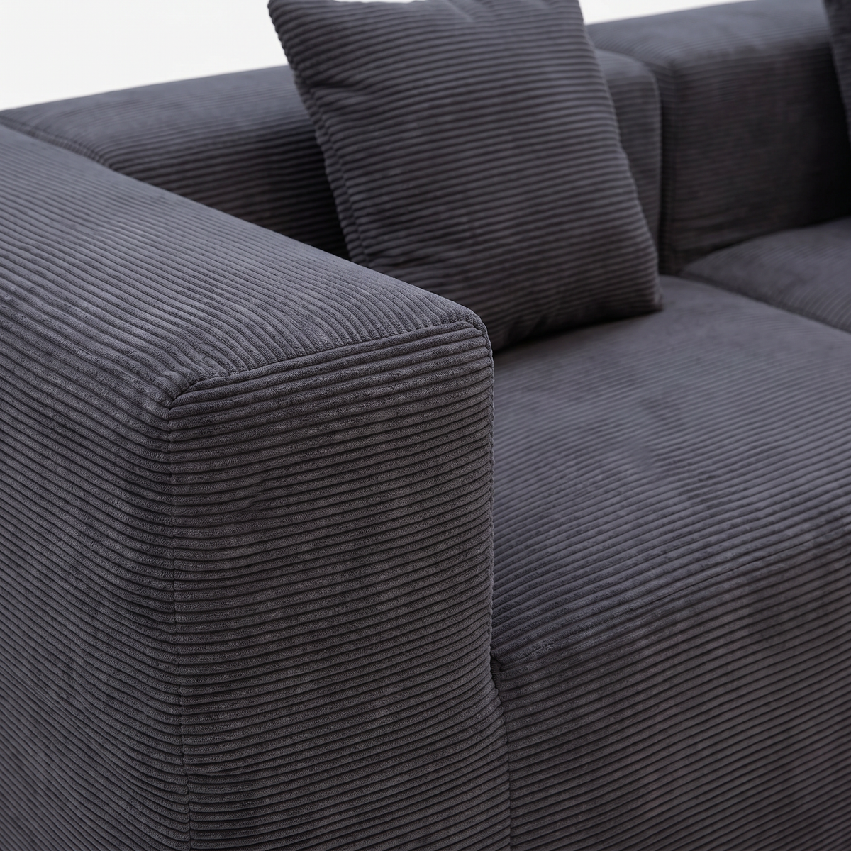 Plush Accent Lounge Loveseat — product view 3