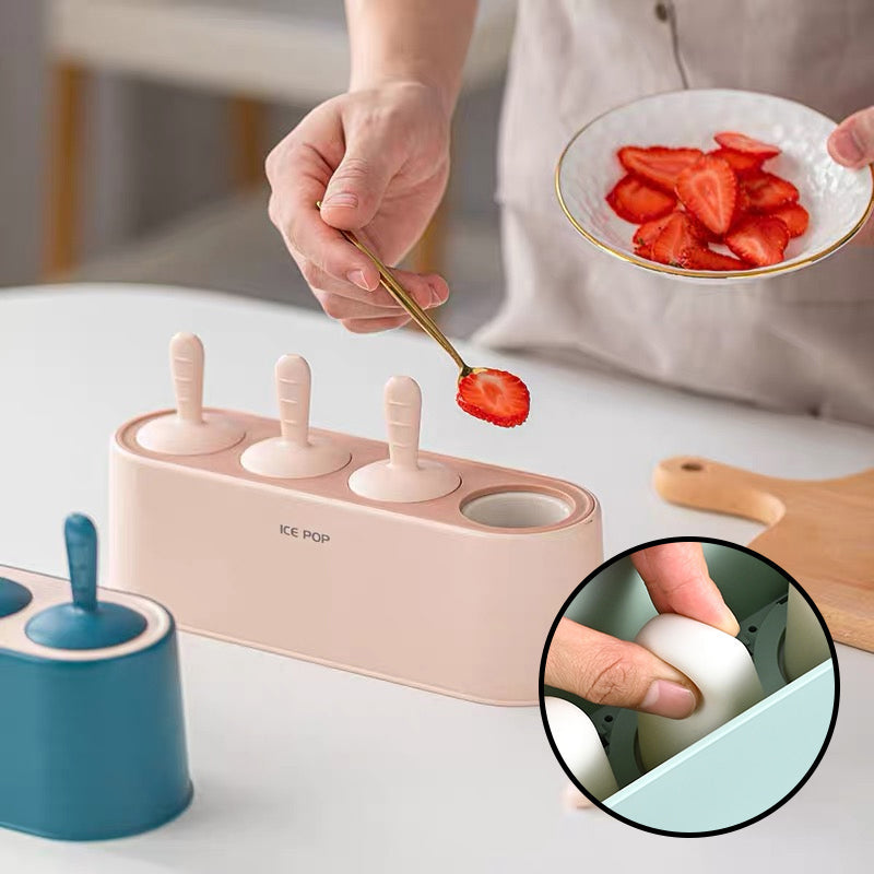 LoungeYard | Silicone Popsicle Ice Cream Mold Set — product view 4