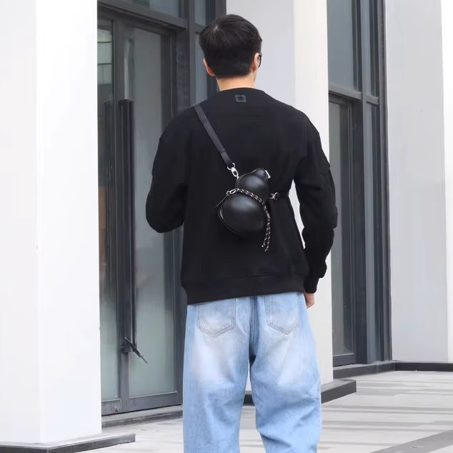 LoungeYard | Double-Bubble Sculptural Artistic Crossbody Bag — product view 4
