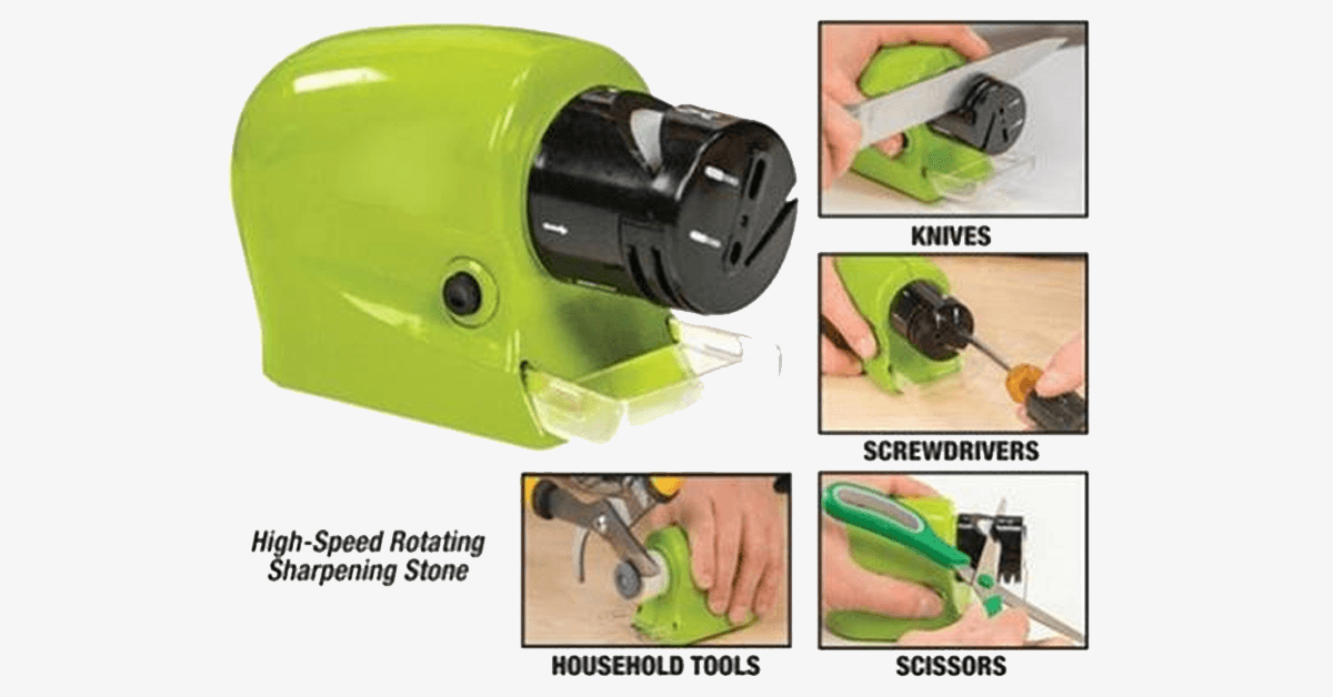 LoungeYard | Revolutionary, elegant, multifunctional cordless safe sharpener - smart, strong, and sophisticated! — product view 5