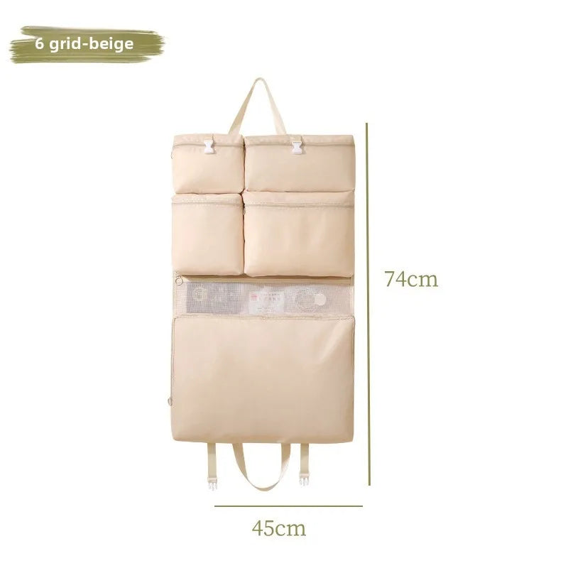 LoungeYard | Packwonder Hanging Travel Bag | Compact & Foldable | With Multiple Compartments | Stylish Organizer — product view 7