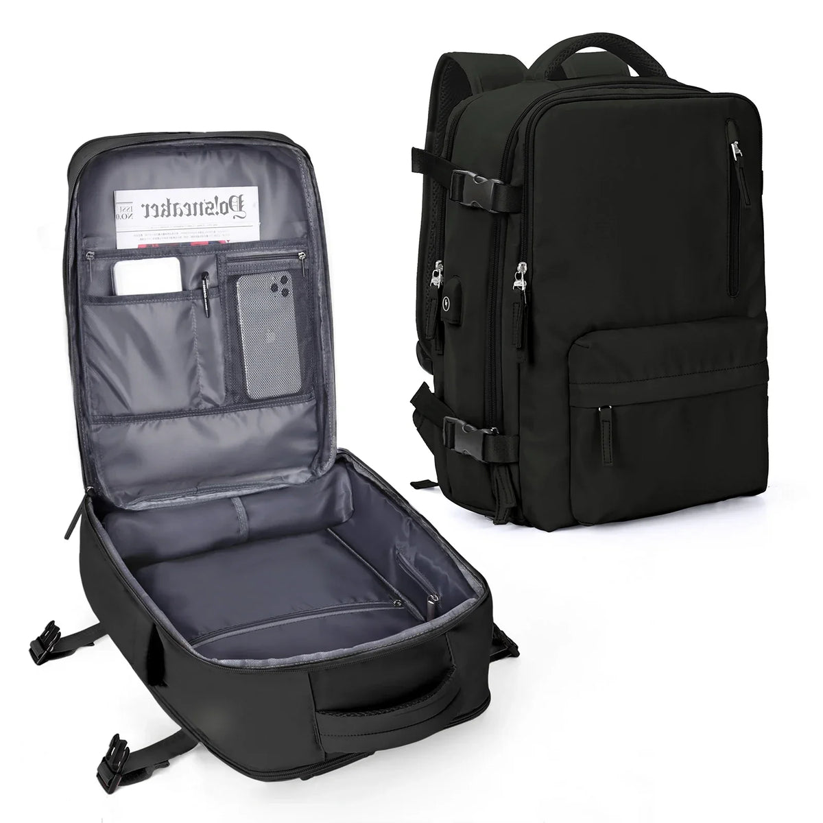 LoungeYard | Large Capacity Business Travel Backpack — product view 7