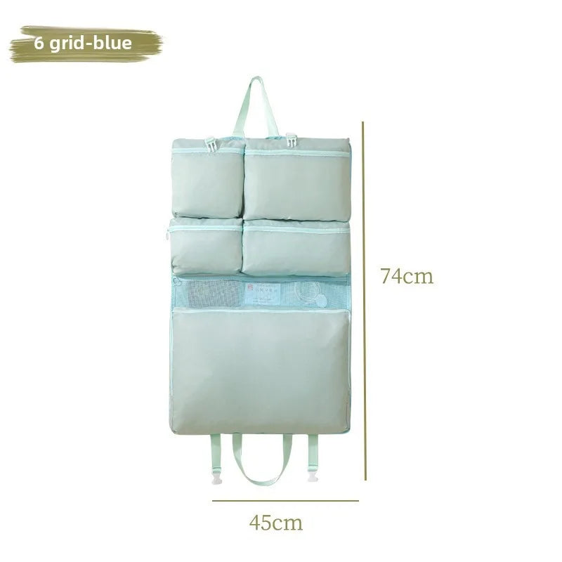 LoungeYard | Packwonder Hanging Travel Bag | Compact & Foldable | With Multiple Compartments | Stylish Organizer — product view 6