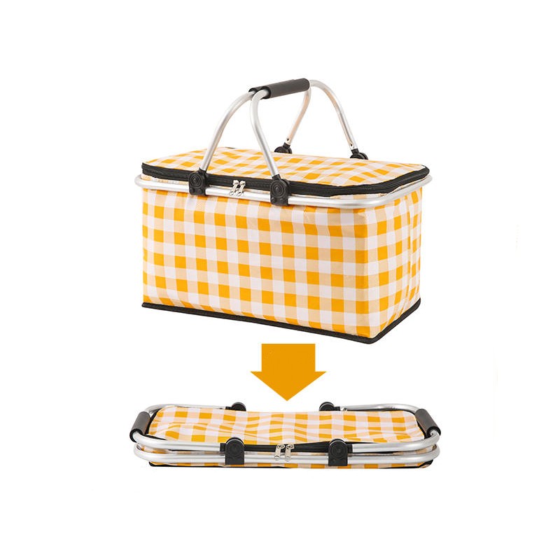 LoungeYard | Foldable Outdoor Portable Picnic Basket — product view 1