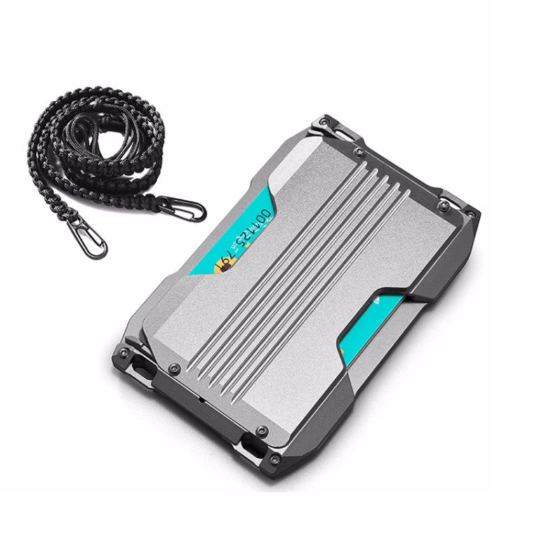 LoungeYard | Ultra-Thin Metal Wallet For Work IDs And Cards — product view 1