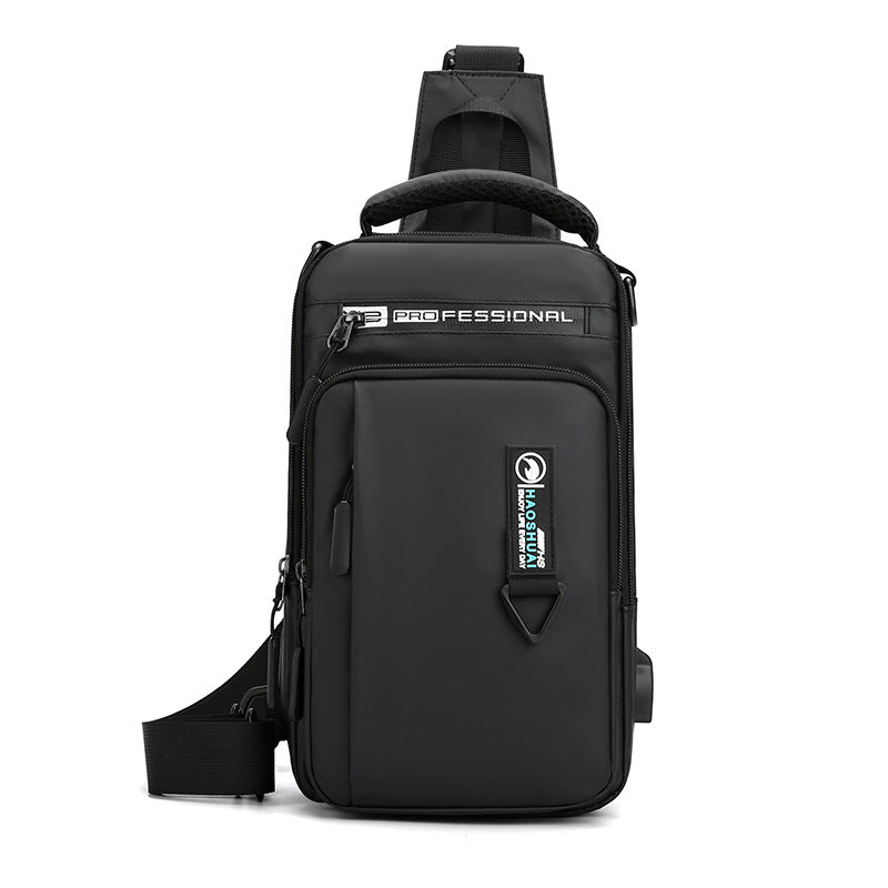 LoungeYard | Men's Multi-Functional Casual Single-Shoulder Chest Bag — product view 4